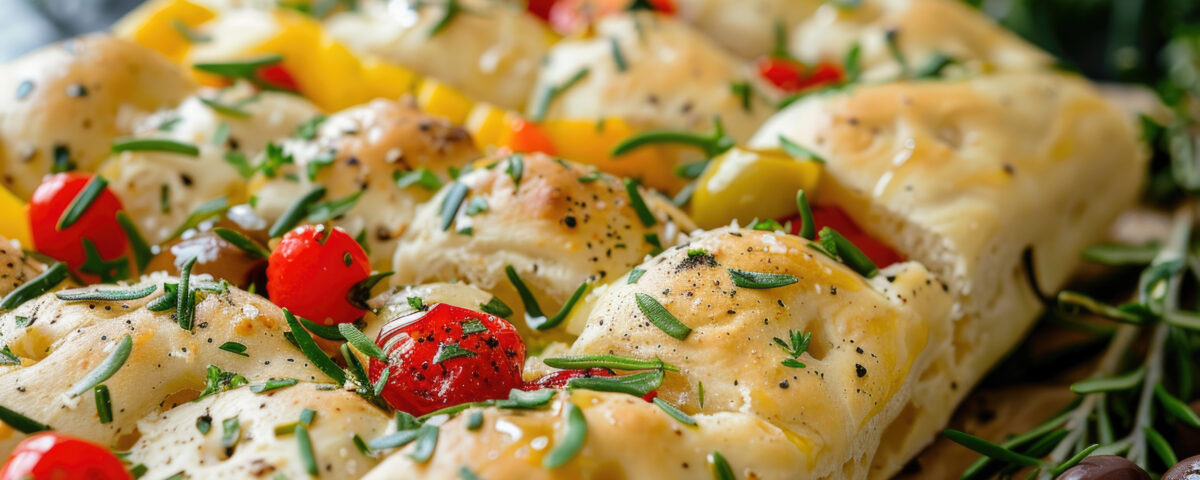 Focaccia jako włoska przystawka
